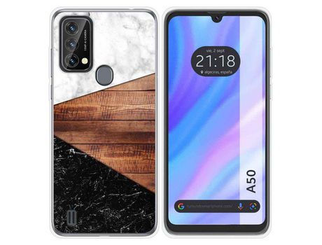 Carcasa para Blackview A50 TUMUNDOSMARTPHONE Dibujos Mármol 11 Multicolor