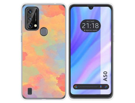 Carcasa para Blackview A50 TUMUNDOSMARTPHONE Dibujos Antigolpes Acuarela 08 Multicolor
