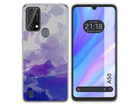 Carcasa para Blackview A50 TUMUNDOSMARTPHONE Dibujos Antigolpes Acuarela 09 Multicolor