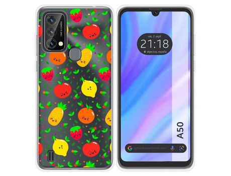 Carcasa para Blackview A50 TUMUNDOSMARTPHONE Dibujos Antigolpes Frutas 01 Multicolor