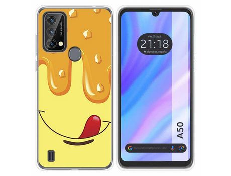 Carcasa para Blackview A50 TUMUNDOSMARTPHONE Dibujos Helado Vainilla Multicolor