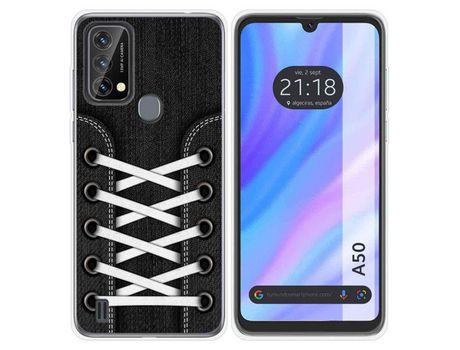 Carcasa para Blackview A50 TUMUNDOSMARTPHONE Dibujos Antigolpes Zapatillas 02 Multicolor