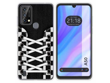 Carcasa para Blackview A50 TUMUNDOSMARTPHONE Dibujos Antigolpes Zapatillas 03 Multicolor
