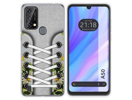 Carcasa para Blackview A50 TUMUNDOSMARTPHONE Dibujos Antigolpes Zapatillas 08 Multicolor