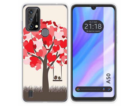 Carcasa para Blackview A50 TUMUNDOSMARTPHONE Dibujos Pajaritos Multicolor