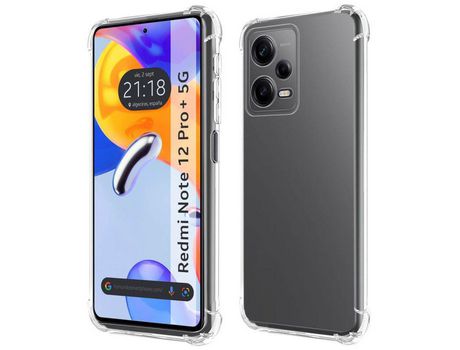Carcasa para Xiaomi Redmi Note 12 Pro+ Plus 5G TUMUNDOSMARTPHONE Antigolpes Transparente