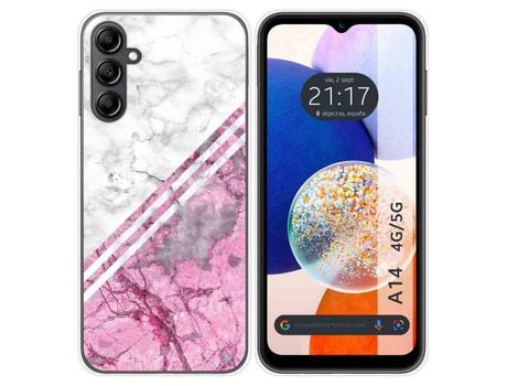 Carcasa para Samsung Galaxy A14 4G / 5G TUMUNDOSMARTPHONE Dibujos Mármol 03 Multicolor