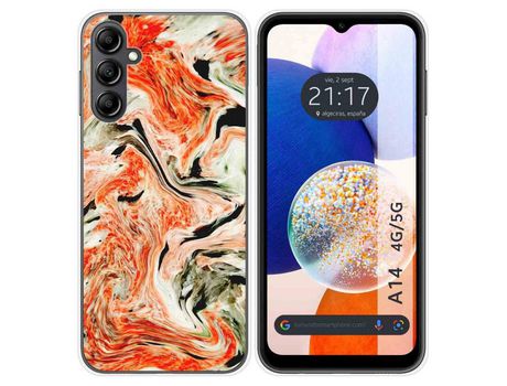 Carcasa para Samsung Galaxy A14 4G / 5G TUMUNDOSMARTPHONE Dibujos Mármol 12 Multicolor