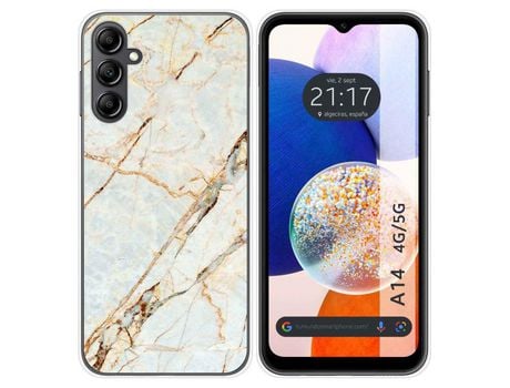 Carcasa para Samsung Galaxy A14 4G / 5G TUMUNDOSMARTPHONE Dibujos Mármol 13 Multicolor