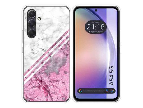 Carcasa para Samsung Galaxy A54 5G TUMUNDOSMARTPHONE Dibujos Mármol 03 Multicolor
