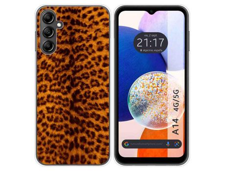 Carcasa para Samsung Galaxy A14 4G / 5G TUMUNDOSMARTPHONE Dibujos Animal 03 Multicolor
