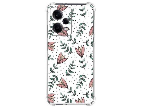 Carcasa para Xiaomi Redmi Note 12 Pro+ Plus 5G TUMUNDOSMARTPHONE Dibujos Antigolpes Flores 01 Multicolor