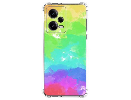 Carcasa para Xiaomi Redmi Note 12 Pro+ Plus 5G TUMUNDOSMARTPHONE Dibujos Antigolpes Acuarela 03 Multicolor