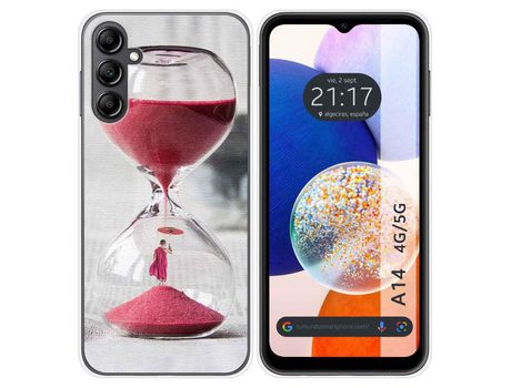 Carcasa para Samsung Galaxy A14 4G / 5G TUMUNDOSMARTPHONE Dibujos Reloj Multicolor