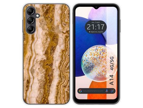 Carcasa para Samsung Galaxy A14 4G / 5G TUMUNDOSMARTPHONE Dibujos Mármol 10 Multicolor