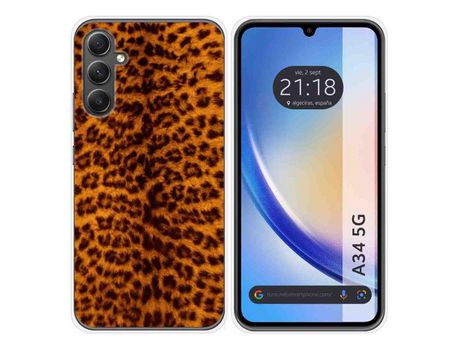 Carcasa para Samsung Galaxy A34 5G TUMUNDOSMARTPHONE Dibujos Animal 03 Multicolor