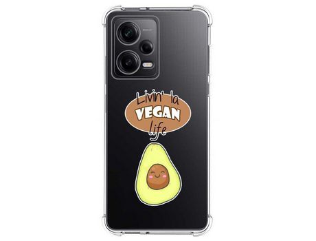 Carcasa para Xiaomi Redmi Note 12 Pro+ Plus 5G TUMUNDOSMARTPHONE Dibujos Antigolpes Vegan Life Multicolor