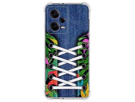 Carcasa para Xiaomi Redmi Note 12 Pro+ Plus 5G TUMUNDOSMARTPHONE Dibujos Antigolpes Zapatillas 13 Multicolor