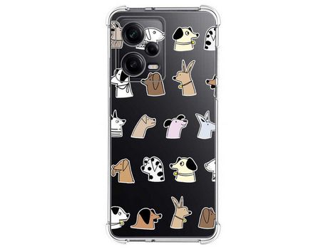 Carcasa para Xiaomi Redmi Note 12 Pro+ Plus 5G TUMUNDOSMARTPHONE Dibujos Antigolpes Perros Multicolor