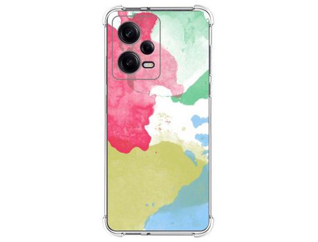 Carcasa para Xiaomi Redmi Note 12 Pro+ Plus 5G TUMUNDOSMARTPHONE Dibujos Antigolpes Acuarela 02 Multicolor