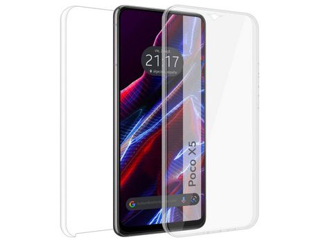 Carcasa para Xiaomi Poco X5 5G TUMUNDOSMARTPHONE 360 Transparente