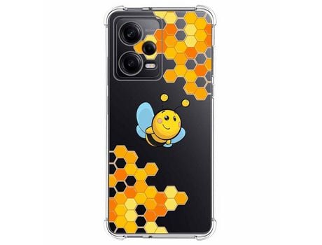 Carcasa para Xiaomi Redmi Note 12 Pro+ Plus 5G TUMUNDOSMARTPHONE Dibujos Antigolpes Abeja Multicolor