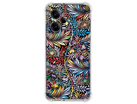 Carcasa para Xiaomi Redmi Note 12 Pro+ Plus 5G TUMUNDOSMARTPHONE Dibujos Antigolpes Flores 04 Multicolor