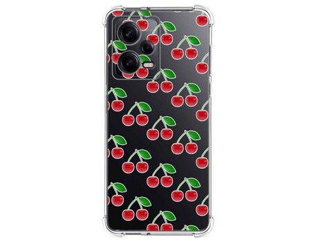 Carcasa para Xiaomi Redmi Note 12 Pro+ Plus 5G TUMUNDOSMARTPHONE Dibujos Antigolpes Cerezas Multicolor