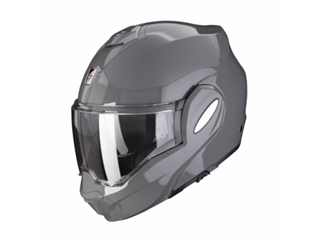 Casco modular para moto SCORPION Exo-Tech Evo Solid ECE 22-06 S
