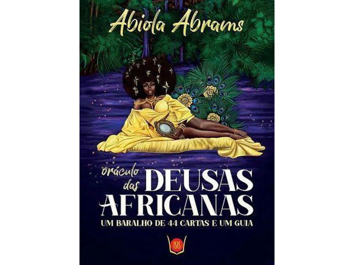 Libro Oráculo das Deusas Africanas de Abiola Abrams (Portugués)