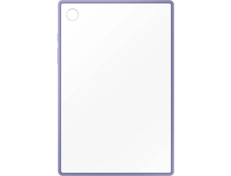 Carcasa Tablet SAMSUNG Tab A8 Clear Edge Morado