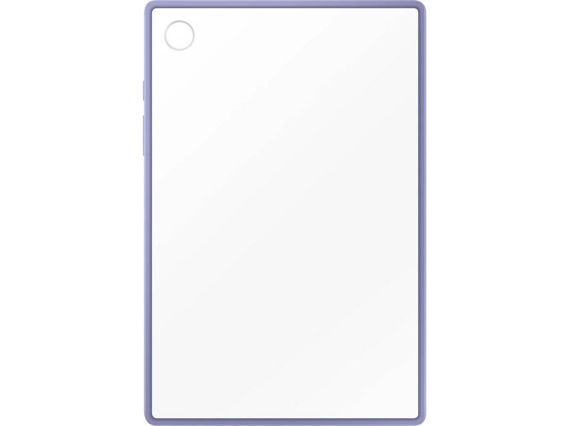 Carcasa Tablet SAMSUNG Tab A8 Clear Edge Morado