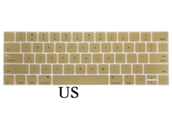 Protectores de teclado para MacBook, película de silicona impermeable Everley891
