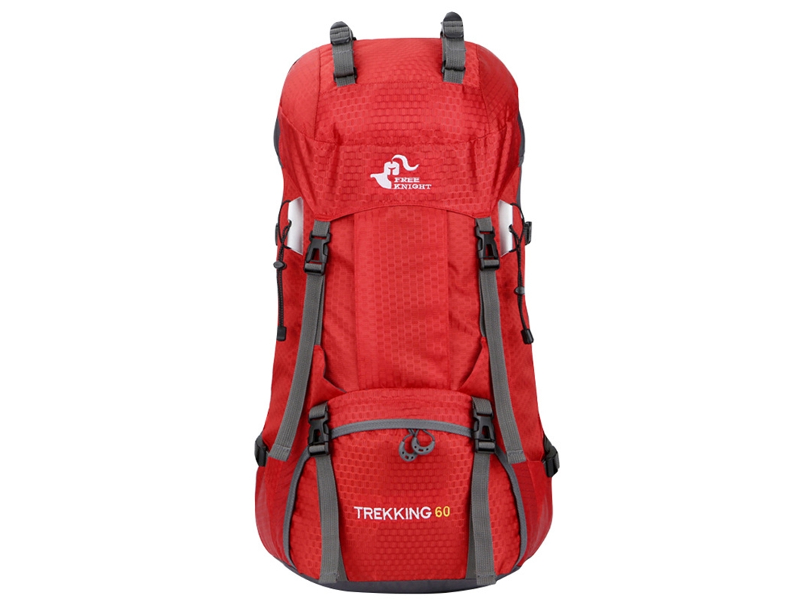 Mochila impermeable de 60L, ultraligera y doble para montañismo, pesca, acampada y viajes, con funda para lluvia Truyuety
