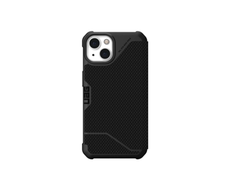 Funda Urban Armor Gear Metropolis para iPhone 13 Kevlar Negro
