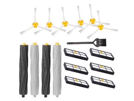 Accesorios de barredora para IRobot Roomba 800 900 Series 805 860 870 871 875, cepillo lateral de rodillo robótico filtro Hepa Ki