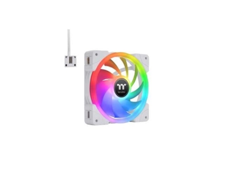 Ventilador De Refrigeración Para Pc Premium Edition Tt 3 Pack T Swafan Ex12 Rgb Blanco THERMALTAKE