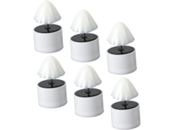 Juego De 6 Velas Led Para Jardín Y Exteriores.