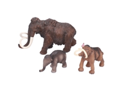 2026 Figura Simulada De Mamut Modelo Realista Juguete De Plástico Para Colección De Animales