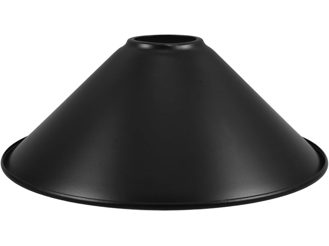 Lámpara De Mesa De Hierro Estilo Vintage Negro Cm