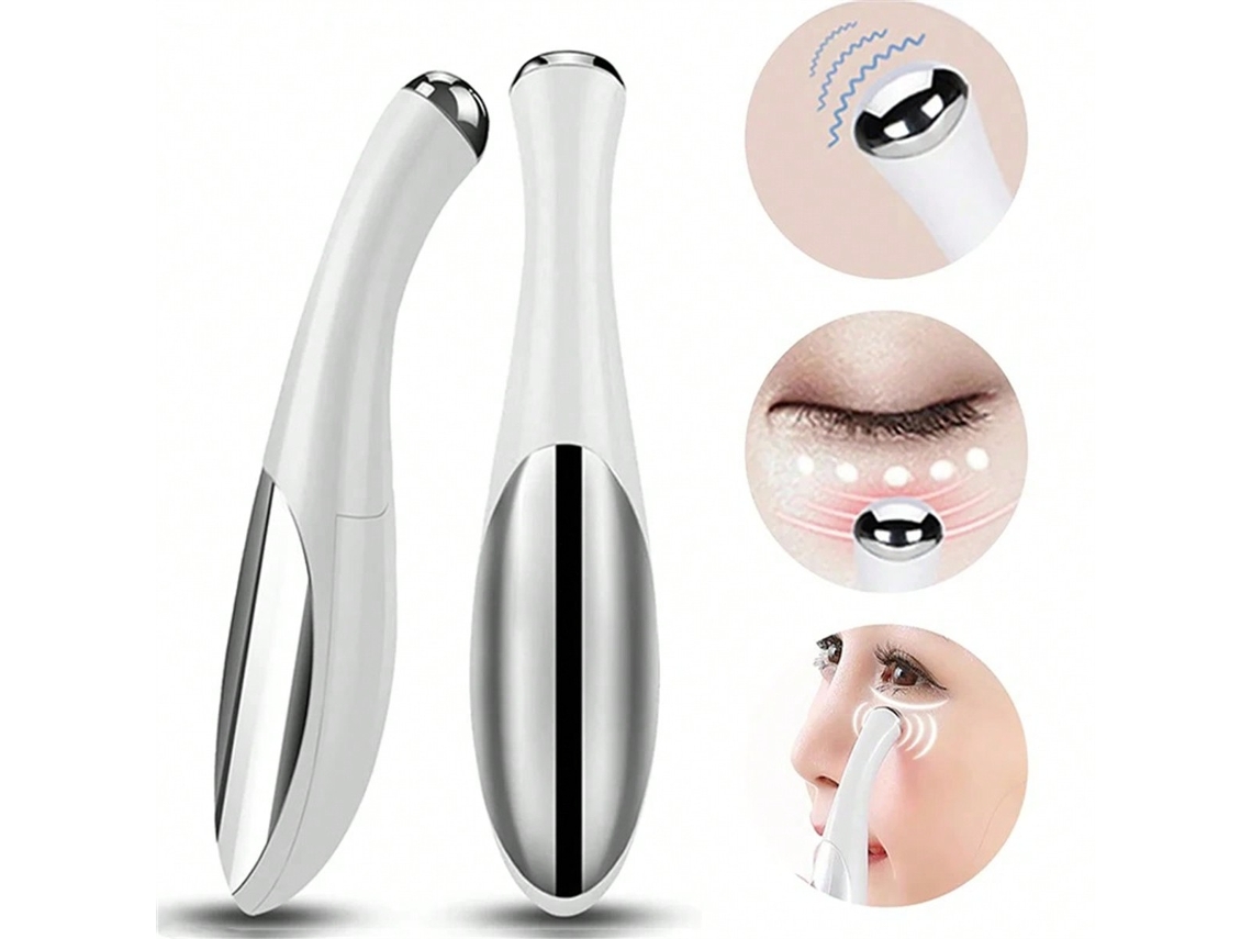 Masajeador eléctrico de ojos con vibración, antiarrugas y antiojeras, Eye Beauty Pen Csyy