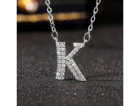 Collar de colgante de letras creativas 26 ingleses