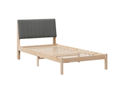 Maison Exclusive - Estructura De Cama Marrón 100 X 200 Cm Madera De Pino Macizo
