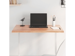 Tablero Mesa Madera Tratada Roble Borde Natural 80x60x2 Cm