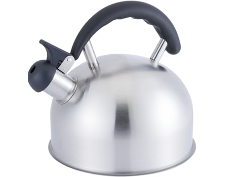 Pava Apta para Gas,Vitro, Inducción Metalizado Y Negro DRW (21x18,5x20cm)