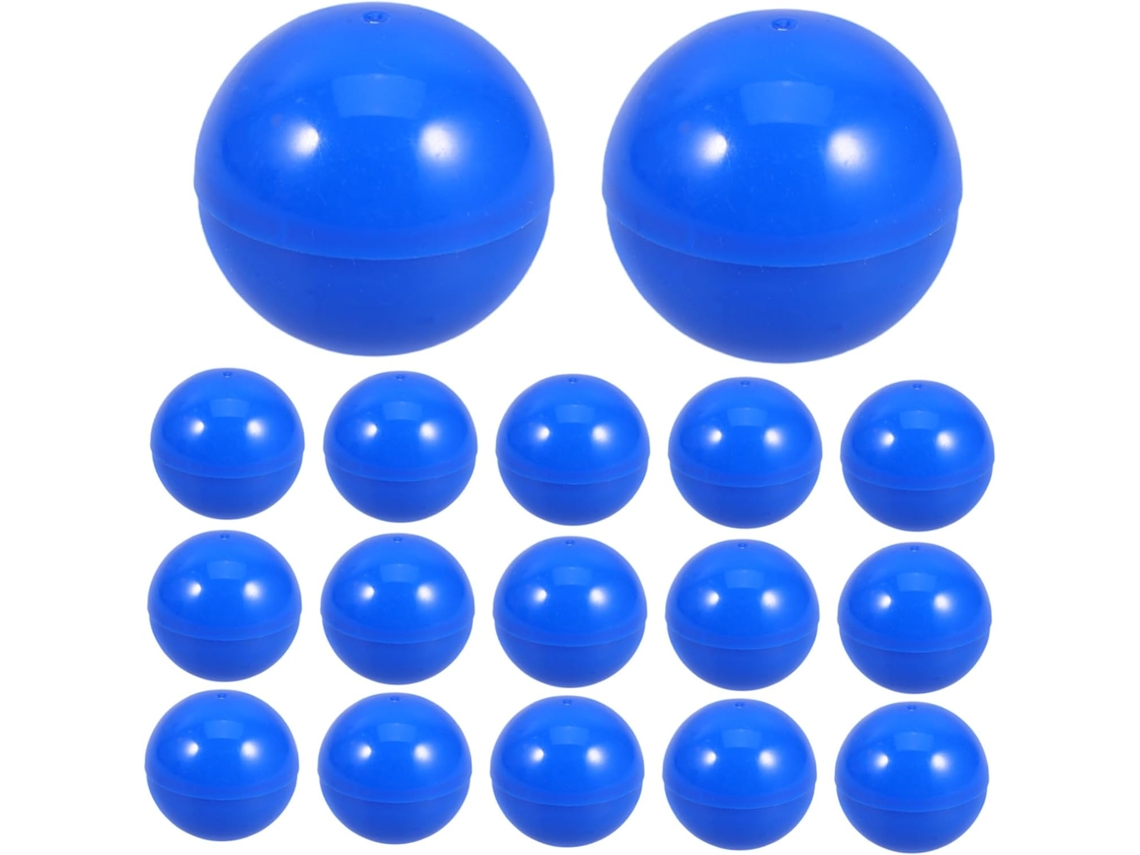 Lote De 100 Bolas De Lotería Abiertas, Bolas De Pvc Reutilizables Para Juegos Y Fiestas.