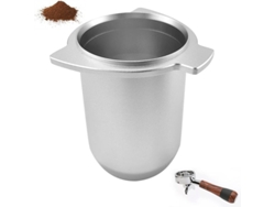 2026-29580-taza Dosificadora De Café 54mm De Aluminio, Plata, Compatible Con Sage Barista Express, Touch, Pro