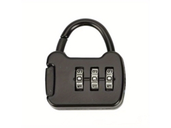 Candado Compacto Con Cerradura De Combinación Aleación Zinc Chapada En Oro, Adecuado Para Taquillas Y Aplicaciones Seguridad., Re