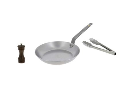Cacerola caja 26 cm molinillo de pimienta pinzas 5610.03 - DE BUYER