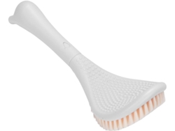 Cepillo Exfoliante Para Pies Con Mango Para La Ducha – Diseño De Cabezal Curvo, Ideal Para Viajes.
